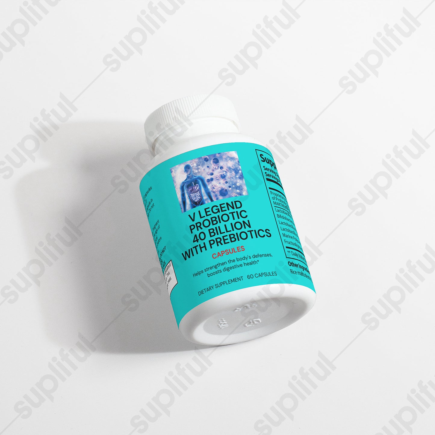 V Legend Probiotic 40 Billion with Prebiotics (ADULT)~FDA+NSF CERTIFICATES