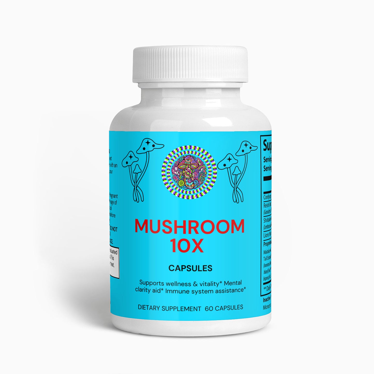 V Legend Mushroom Complex 10 X ~(Adult) FDA +NSF CERTIFICATES