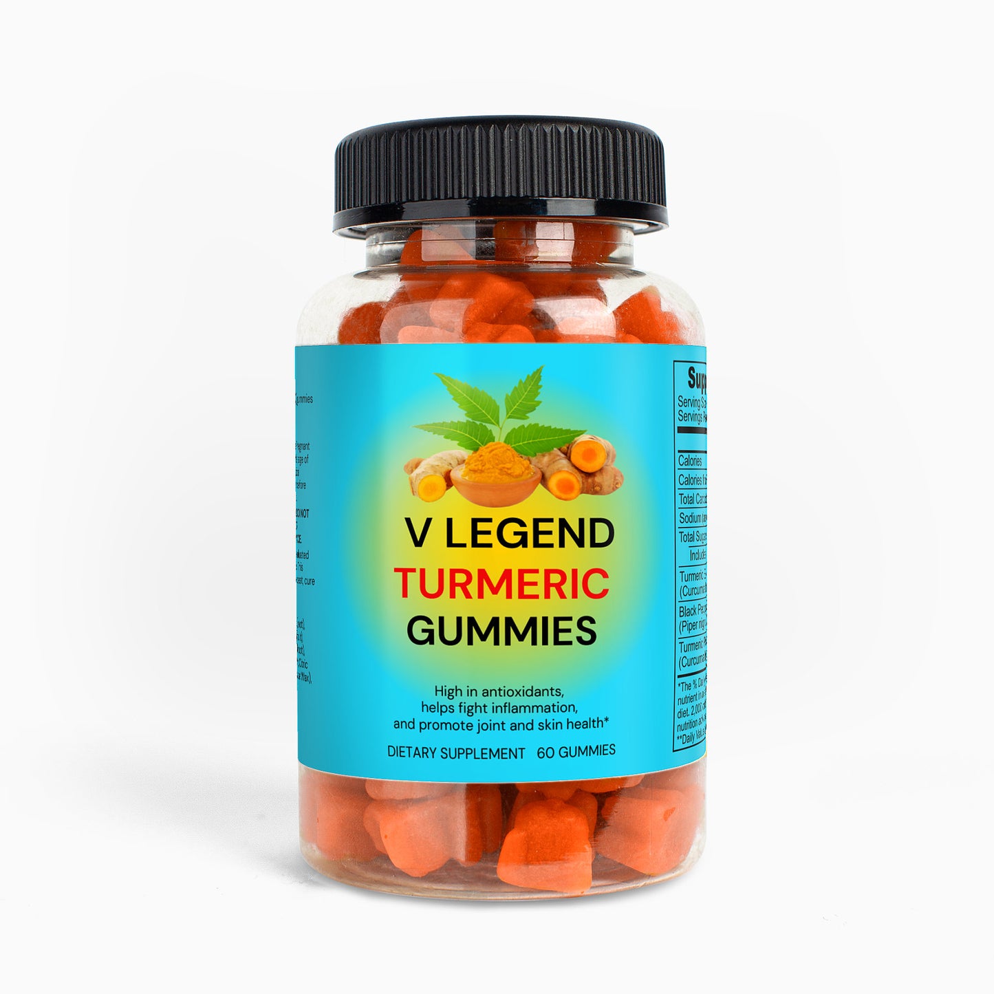 V Legend Turmeric Bear Gummies (Adult)~FDA +NSF CERTIFICATES