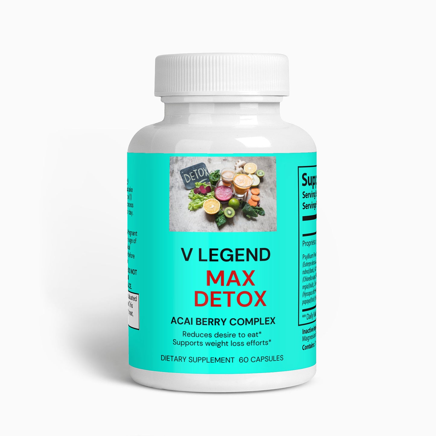 V Legend Max Detox (Acai Berry Complex detox) Adult~FDA+NSF CERTIFICATES