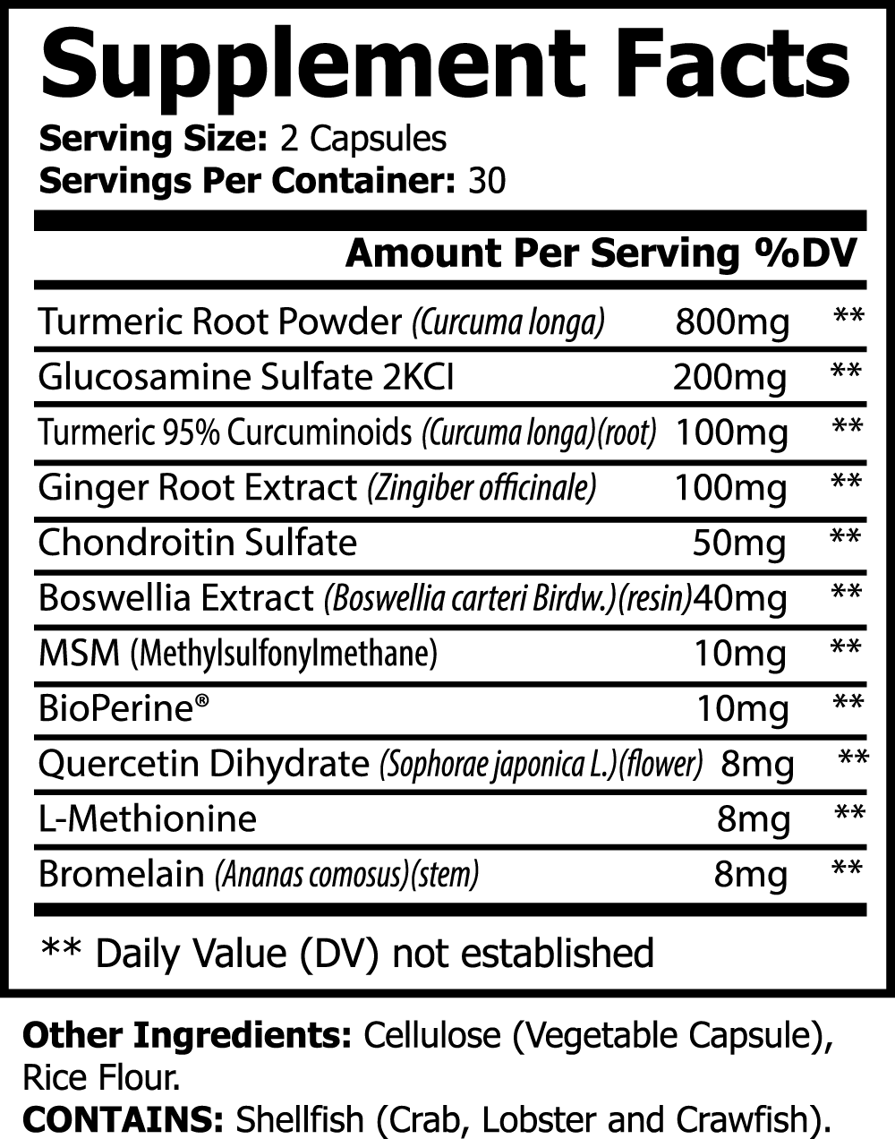 V Legend Platinum Turmeric Adult
