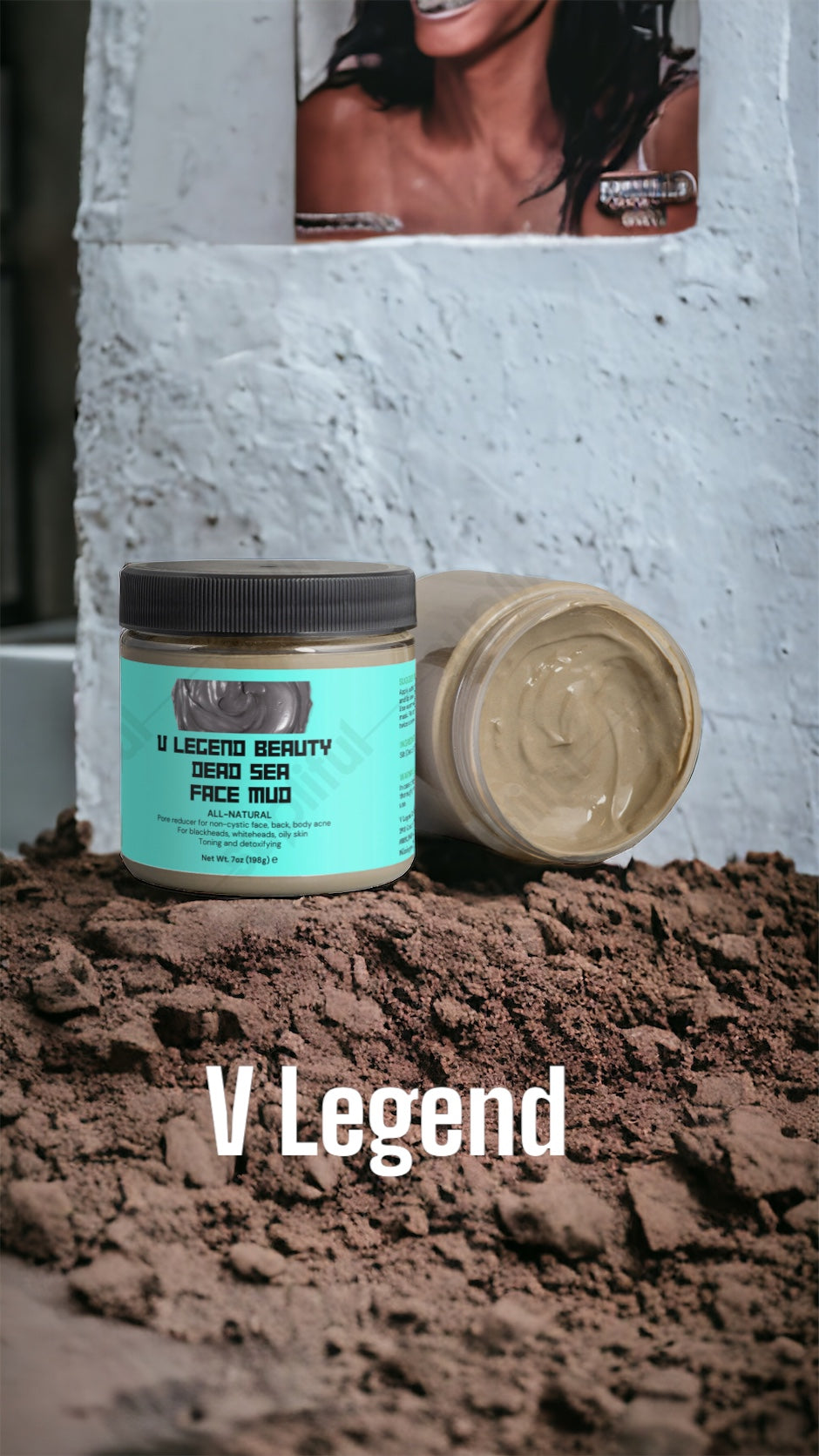 V Legend Beauty Dead Sea Face Mud