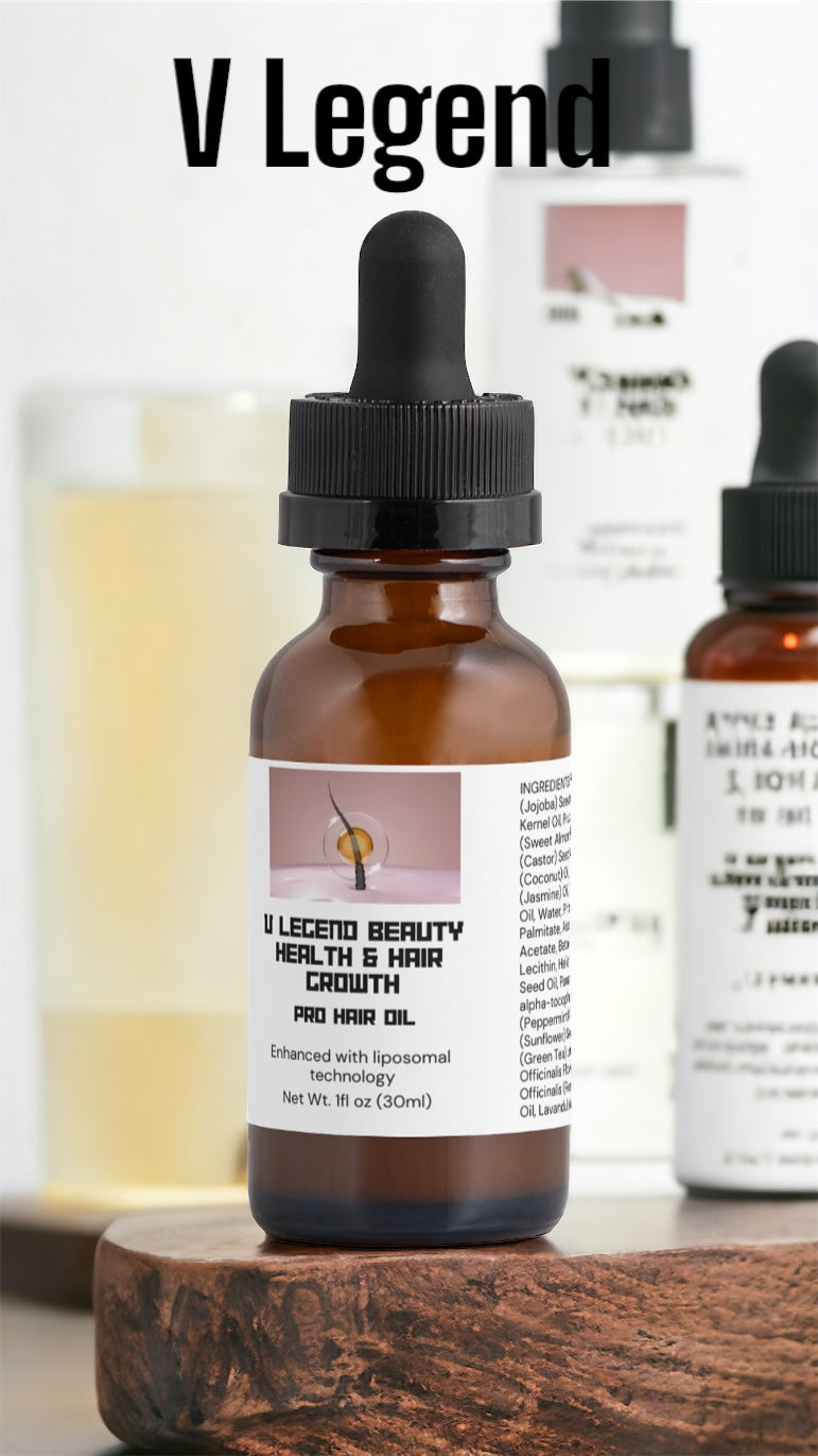 V Legend Beauty Hair Oil for Scalp Health and Hair Growth