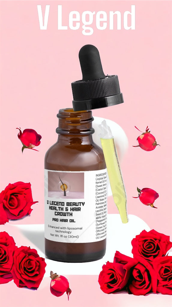 V Legend Beauty Hair Oil for Scalp Health and Hair Growth