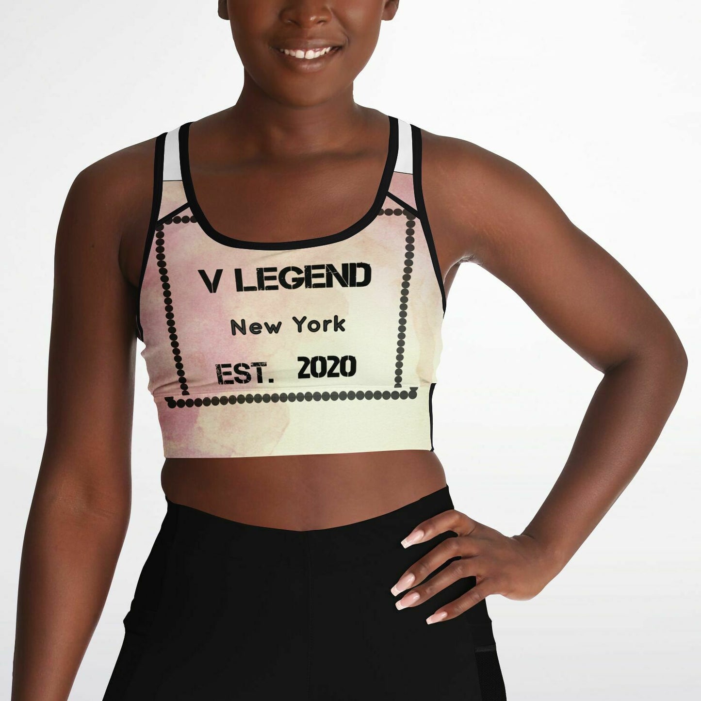 V Legend Mesh Padded Women Sports Bra