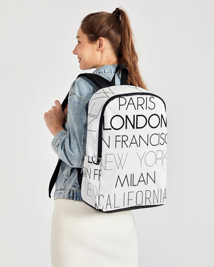 V Legend In Fashion City  Back To Basics School Backpack