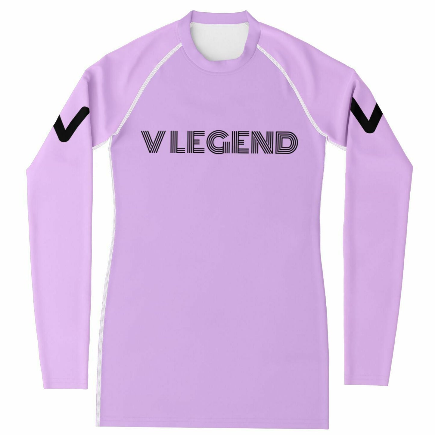 V legend 2024 Women's Rashguard - Light Pruple