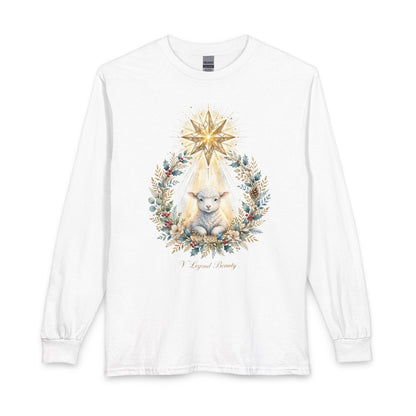 Bethlehem Star Lamb Dad Long Sleeve T-Shirt
