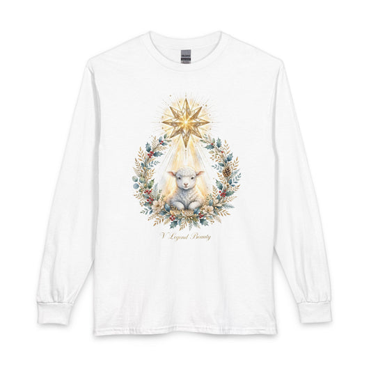 Bethlehem Star Lamb Dad Long Sleeve T-Shirt