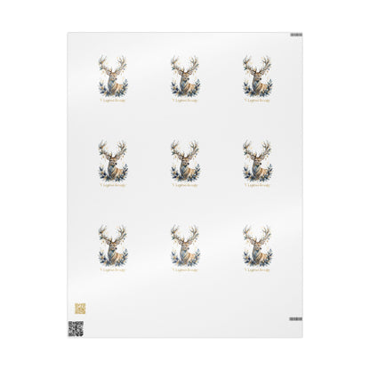 V Legend Beauty Dove River of Life Luxury Wrapping Paper