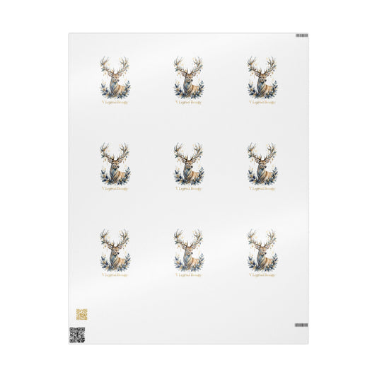 V Legend Beauty Dove River of Life Luxury Wrapping Paper