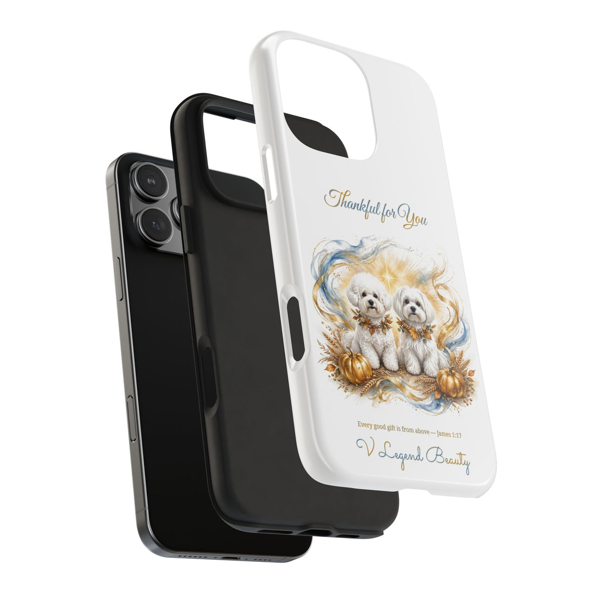Thankful for You iPhone Case | Thanksgiving Christian Gift | V Legend Beauty