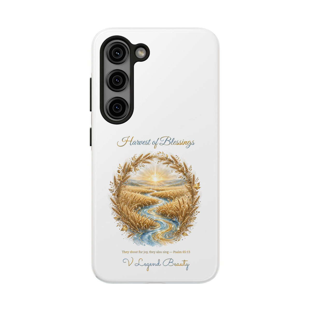 Harvest of Blessings Phone Case | Thanksgiving Christian Gift | V Legend Beauty