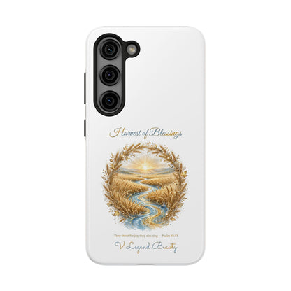 Harvest of Blessings Phone Case | Thanksgiving Christian Gift | V Legend Beauty