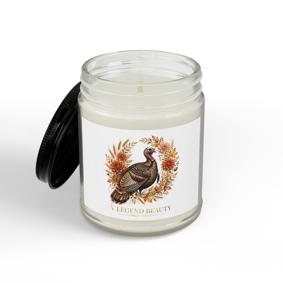 V Legend Beauty Thanksgiving Golden Turkey Candle