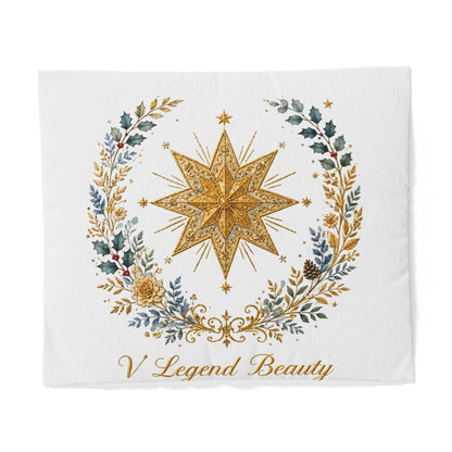 V Legend Beauty Christmas Bethlehem Star Cotton Duvet Cover