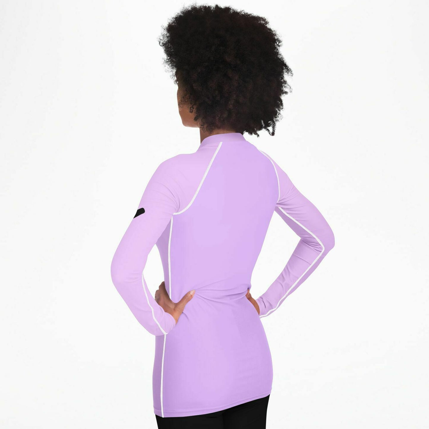 V legend 2024 Women's Rashguard - Light Pruple