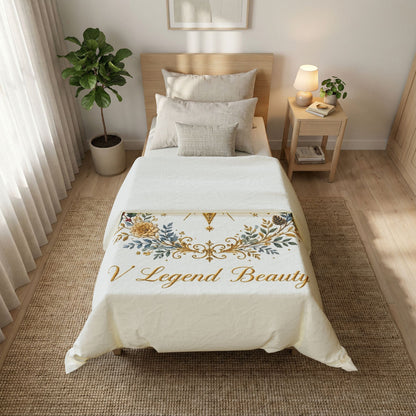 V Legend Beauty Christmas Bethlehem Star Cotton Duvet Cover