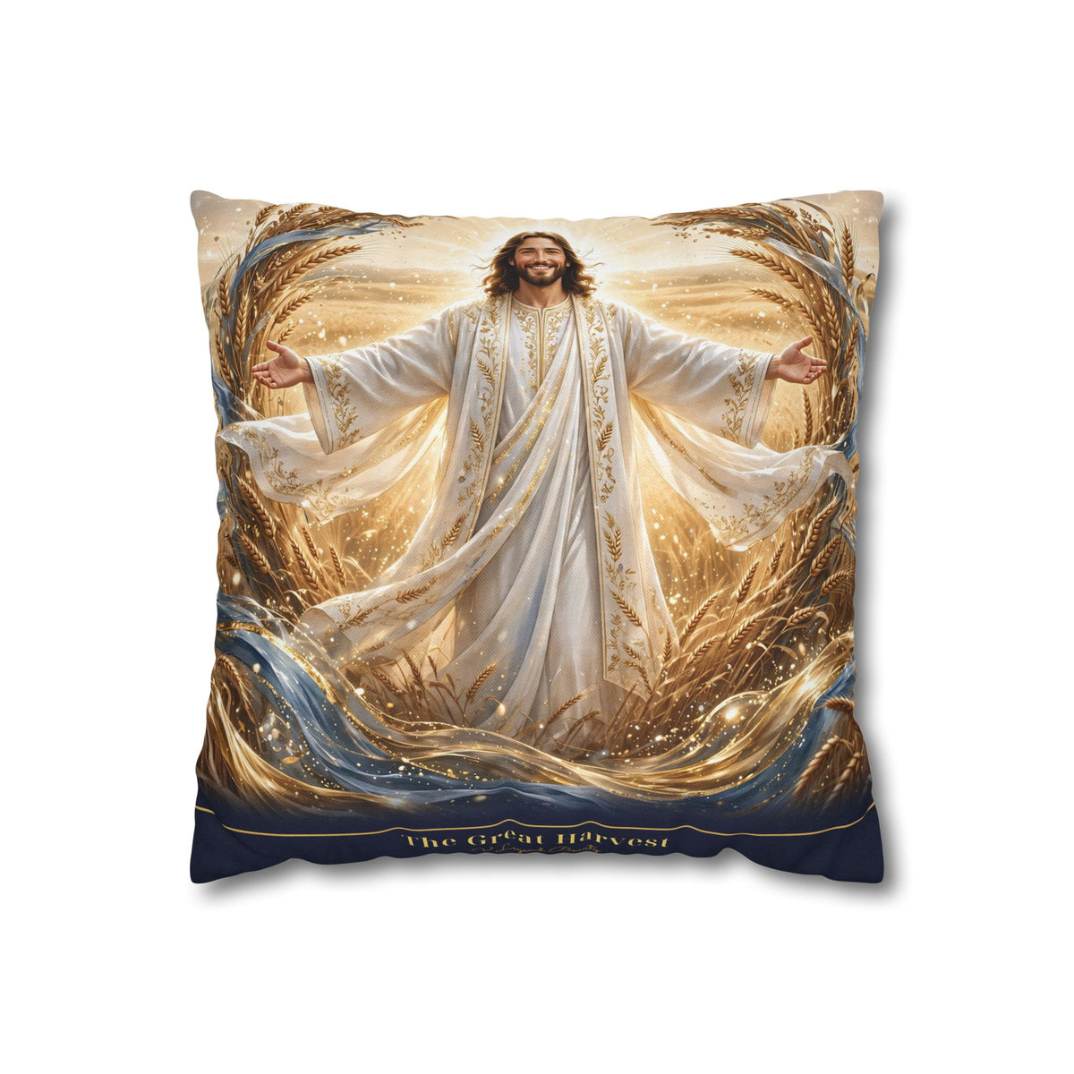 The Great Harvest Throw Pillow 14in | V Legend Beauty