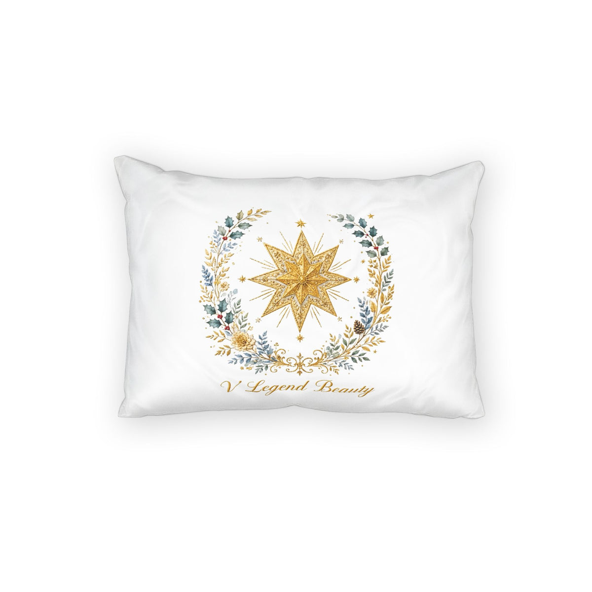 V Legend Beauty Christmas Bethlehem Star Cotton Pillow Sham