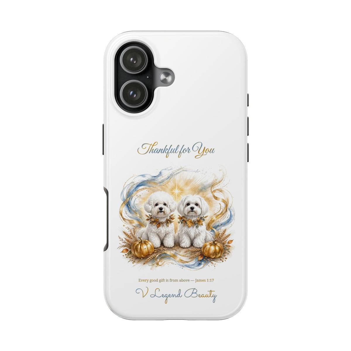 Thankful for You iPhone Case | Thanksgiving Christian Gift | V Legend Beauty