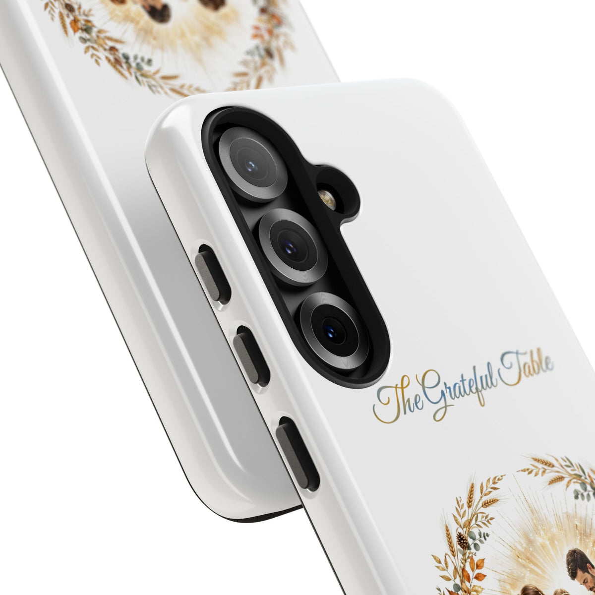 The Grateful Table Phone Case | Thanksgiving Christian Gift | V Legend Beauty