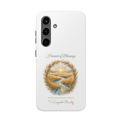 Harvest of Blessings Phone Case | Thanksgiving Christian Gift | V Legend Beauty