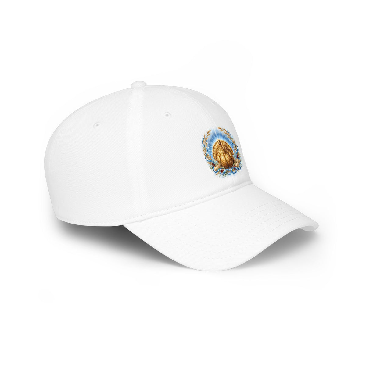 Thanksgiving Baseball Cap for Women | Grateful Heart Golden Turkey Christian Hat | V Legend Beauty