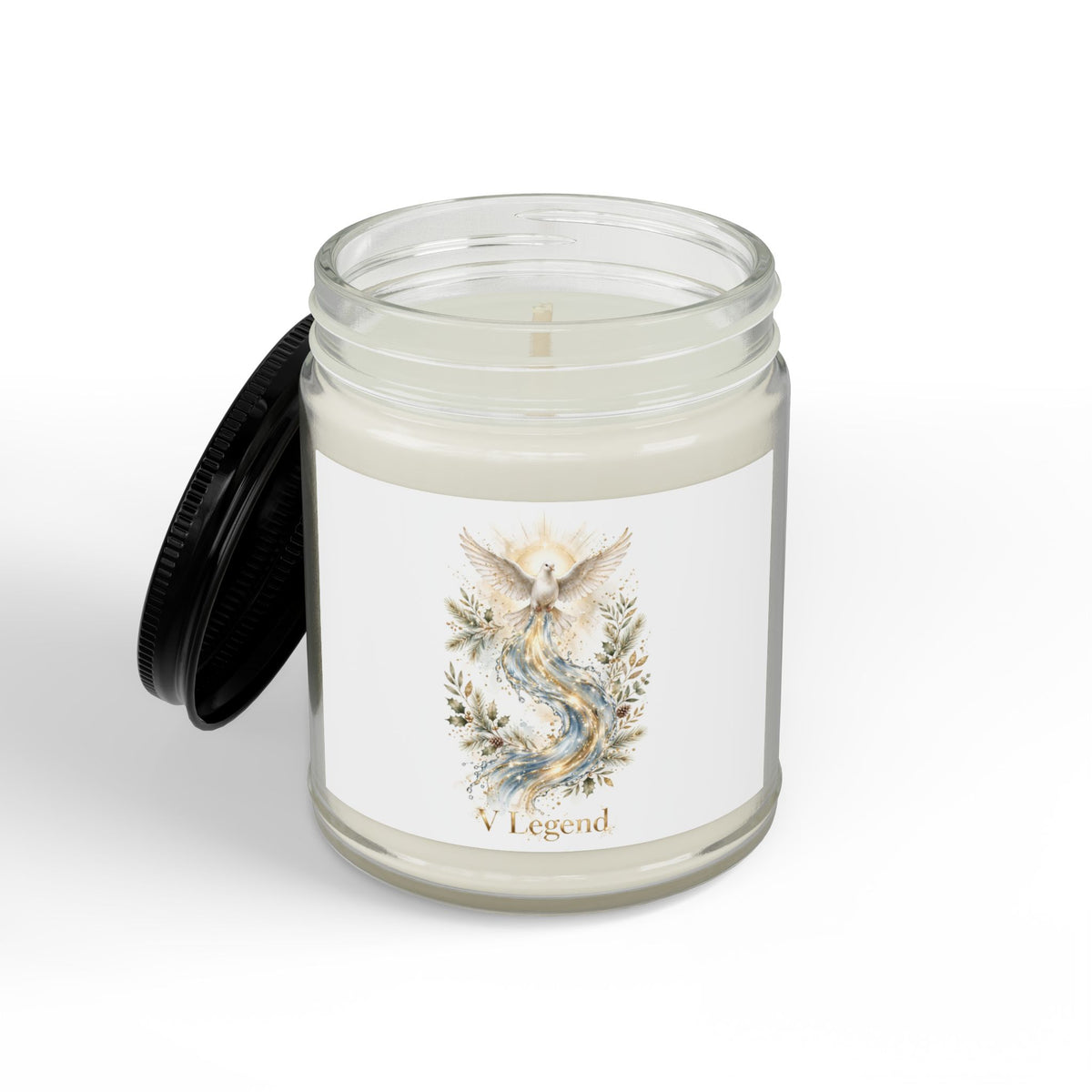 V Legend Beauty Thanksgiving White Horse Turkey Candle