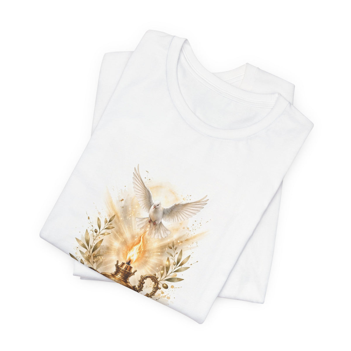 V Legend Beauty Thanksgiving White Horse Turkey T-Shirt