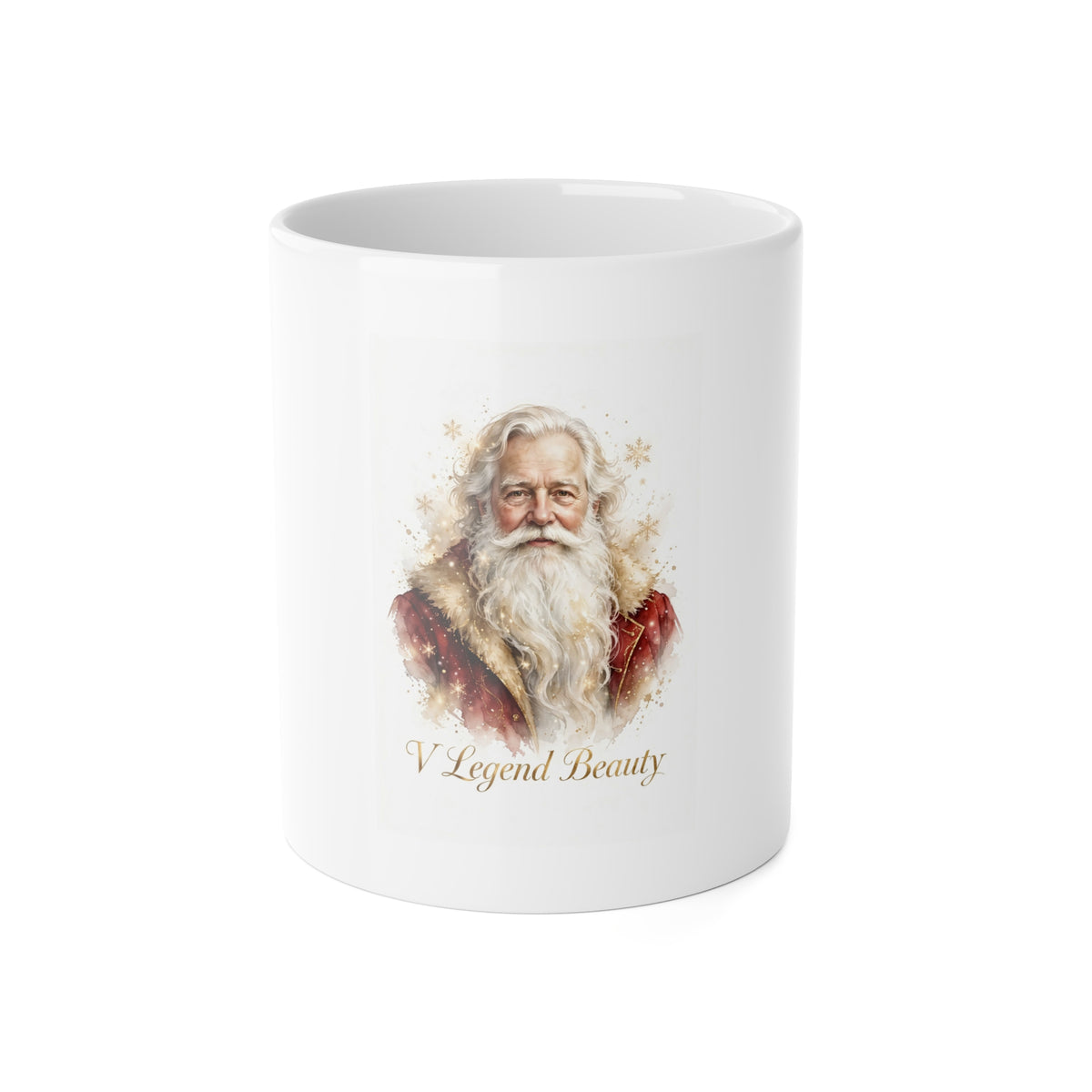V Legend Beauty Christmas Santa Mug