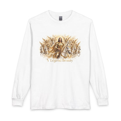 V Legend Beauty | Golden Armor Jesus Shield Long Sleeve
