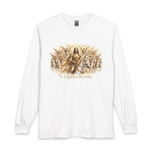V Legend Beauty | Golden Armor Jesus Shield Long Sleeve