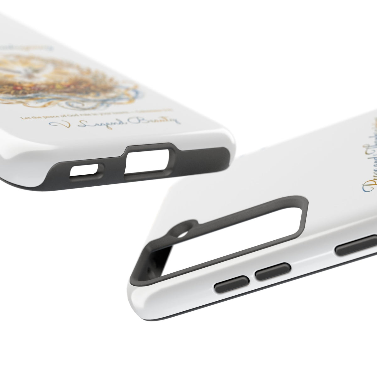 Peace and Thanksgiving Phone Case | Thanksgiving Christian Gift | V Legend Beauty