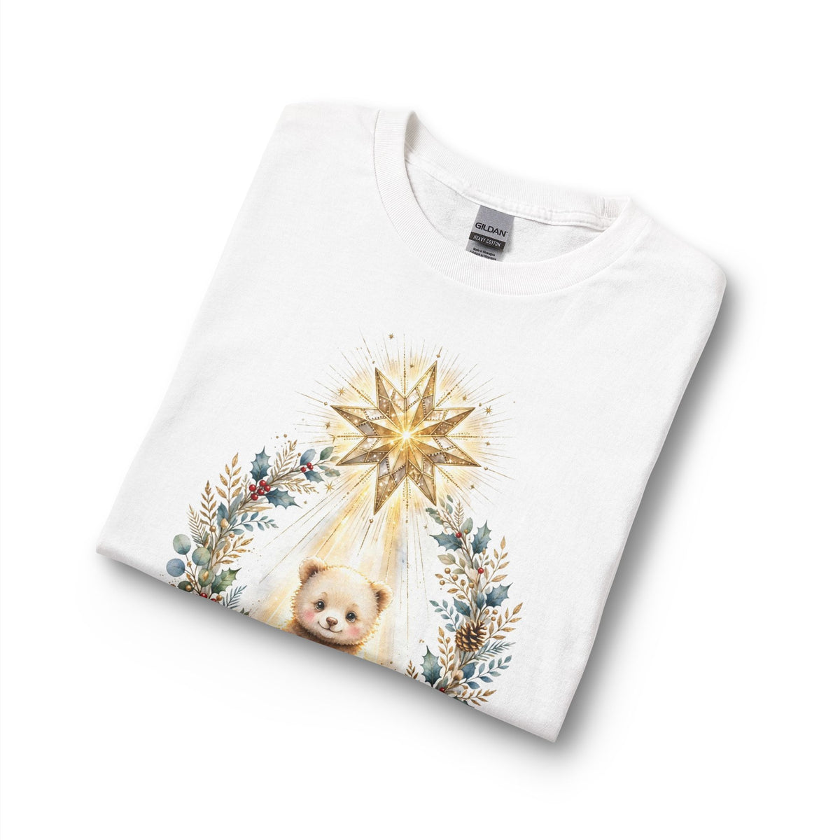 Bethlehem Star Bear Mom Long Sleeve T-Shirt