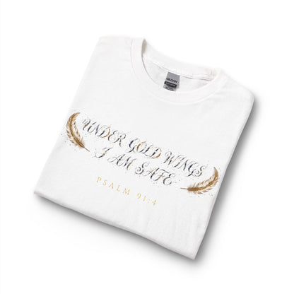 V Legend Beauty Under Gold Wings I Am Safe Long Sleeve