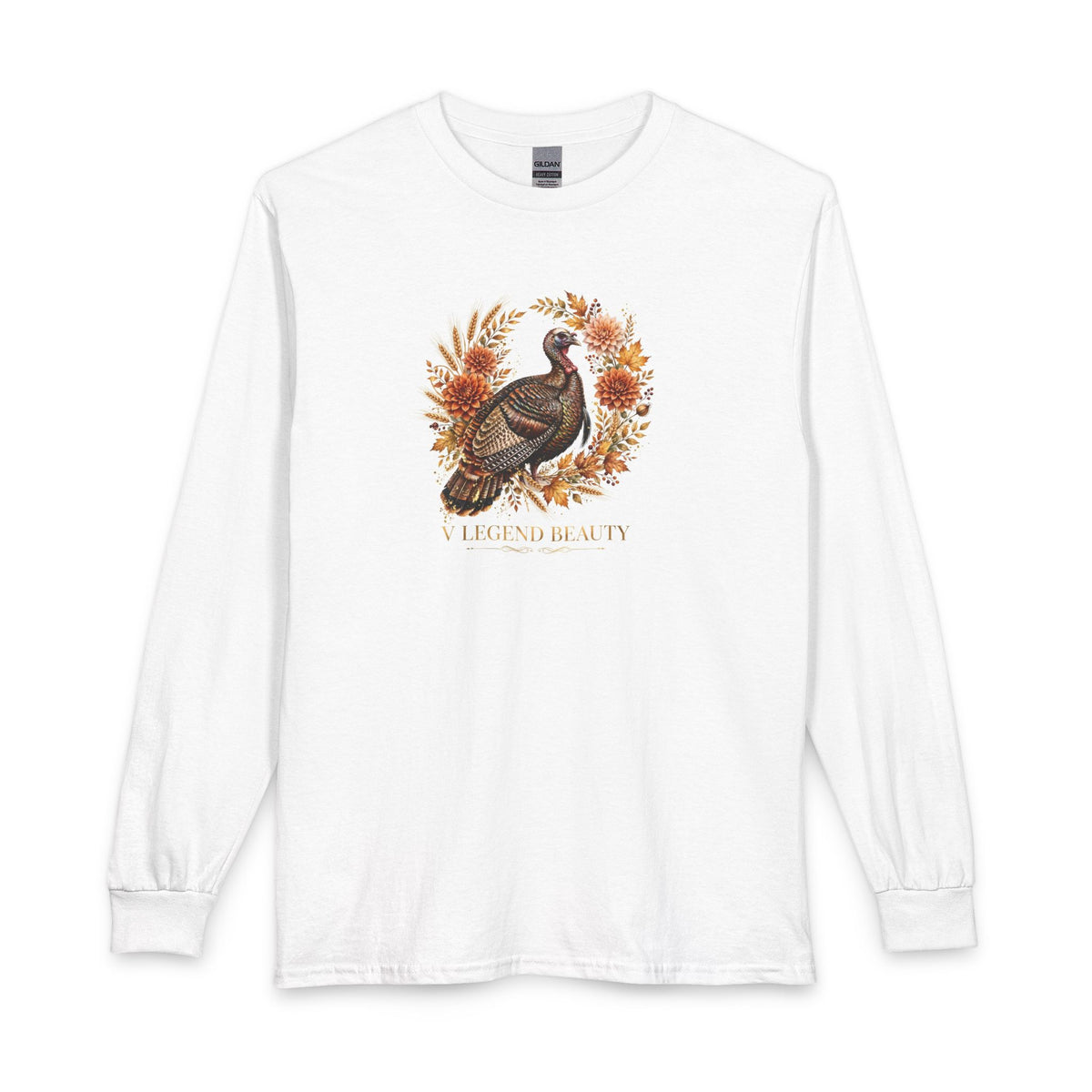 V Legend Beauty Thanksgiving Golden Turkey Long Sleeve