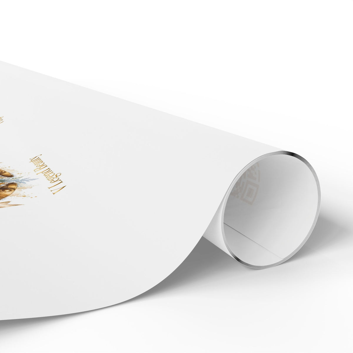 V Legend Beauty Golden Bells Luxury Wrapping Paper
