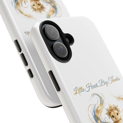 Little Heart, Big Thanks Phone Case | Thanksgiving Christian Gift | V Legend Beauty