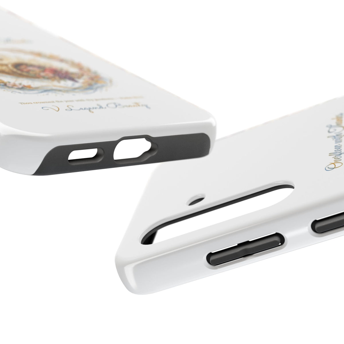 Overflow with Thanks Phone Case | Thanksgiving Christian Gift | V Legend Beauty
