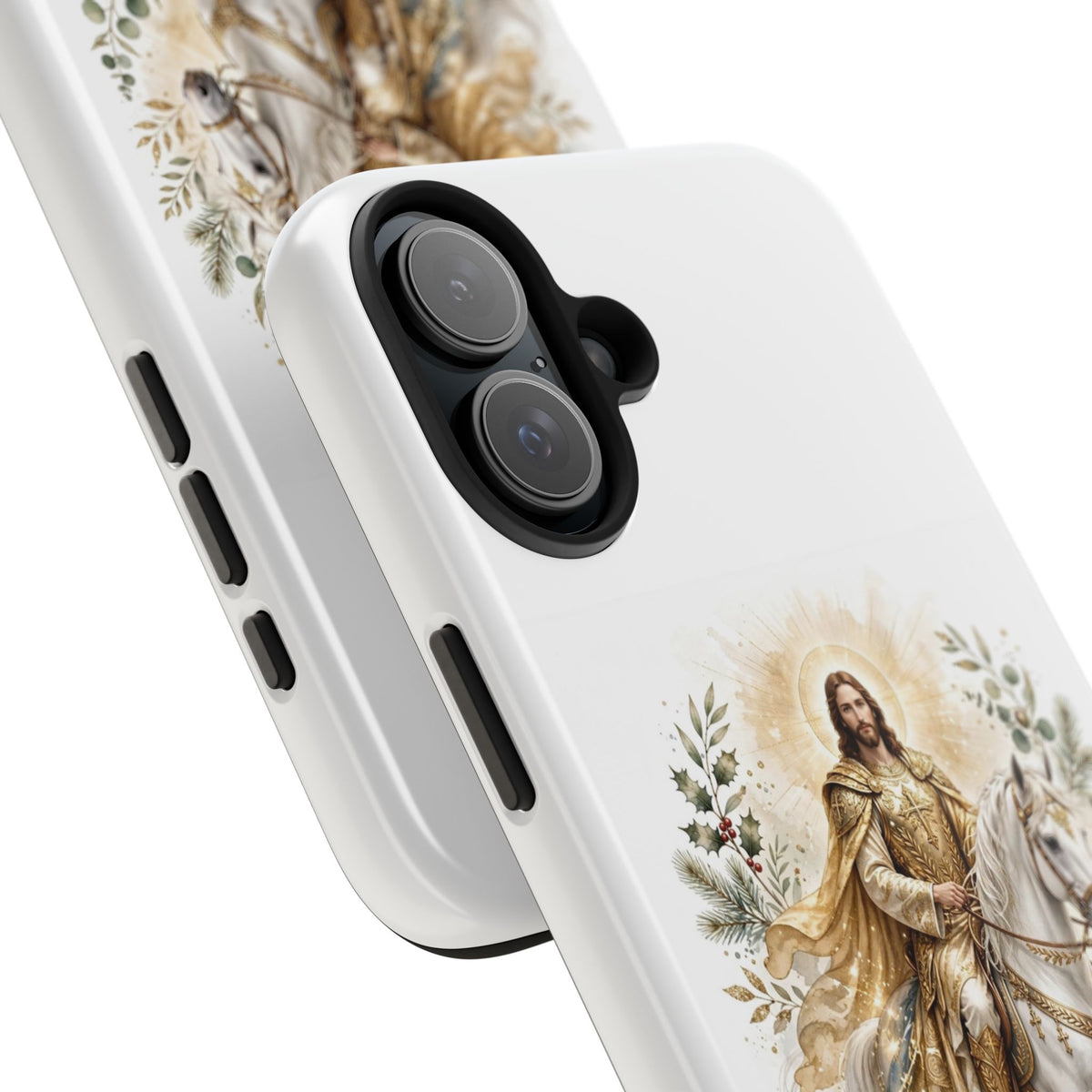 V Legend Beauty Golden Armor Jesus Phone Case – iPhone