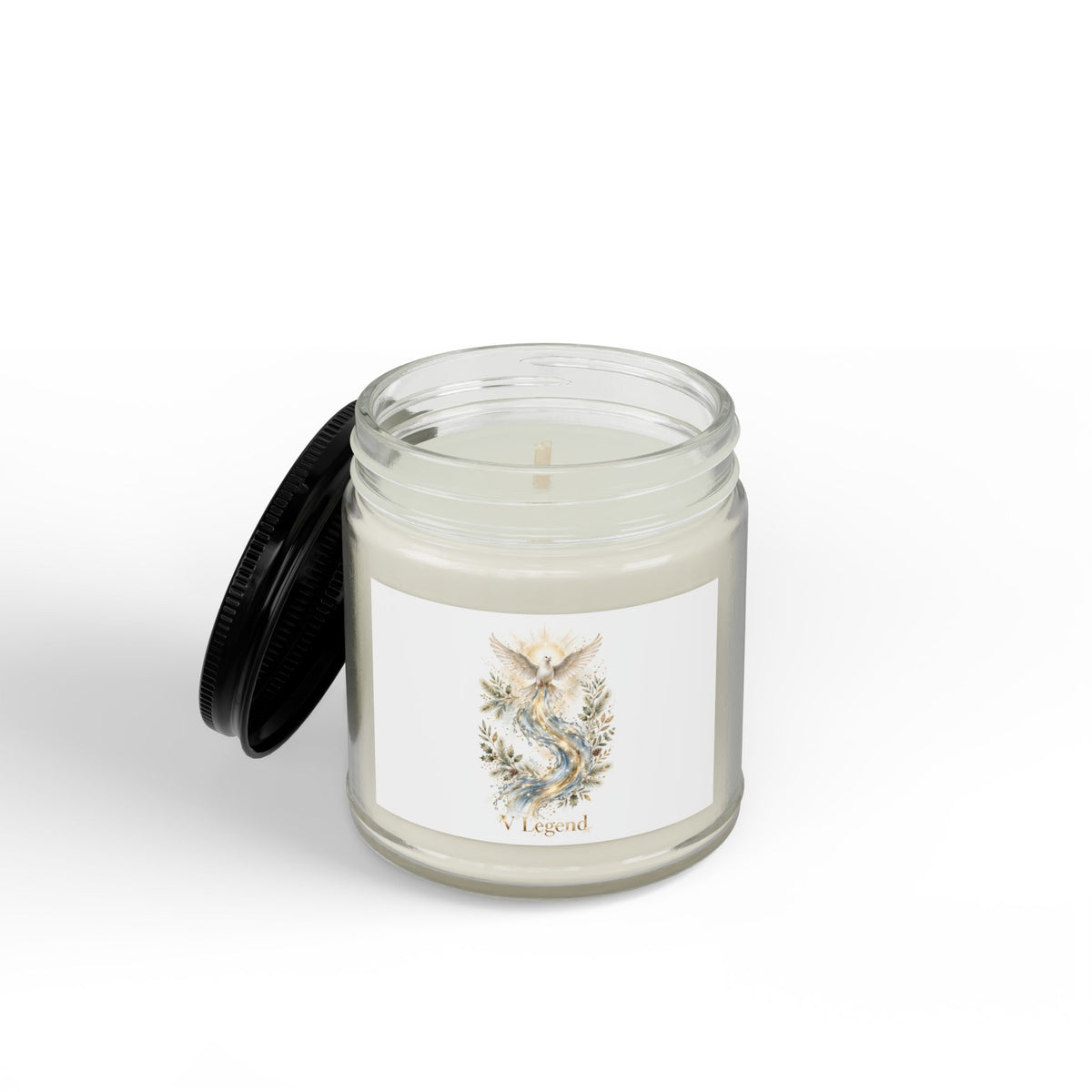 V Legend Beauty Thanksgiving White Horse Turkey Candle