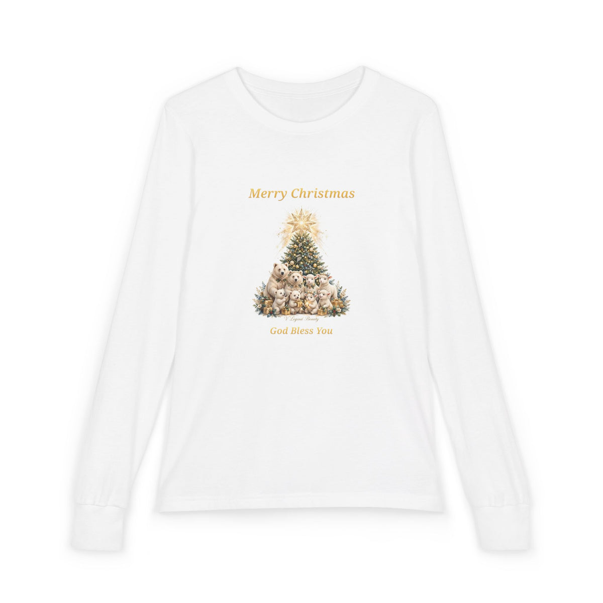 Bethlehem Star Family Long Sleeve Kids T-Shirt
