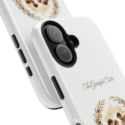The Grateful Table Phone Case | Thanksgiving Christian Gift | V Legend Beauty