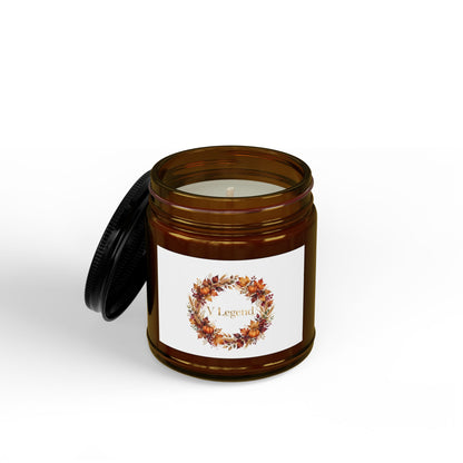 V Legend Beauty Thanksgiving Harvest Wreath Candle