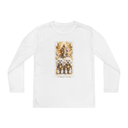 V Legend Beauty | Jesus and Dogs Shield Long Sleeve