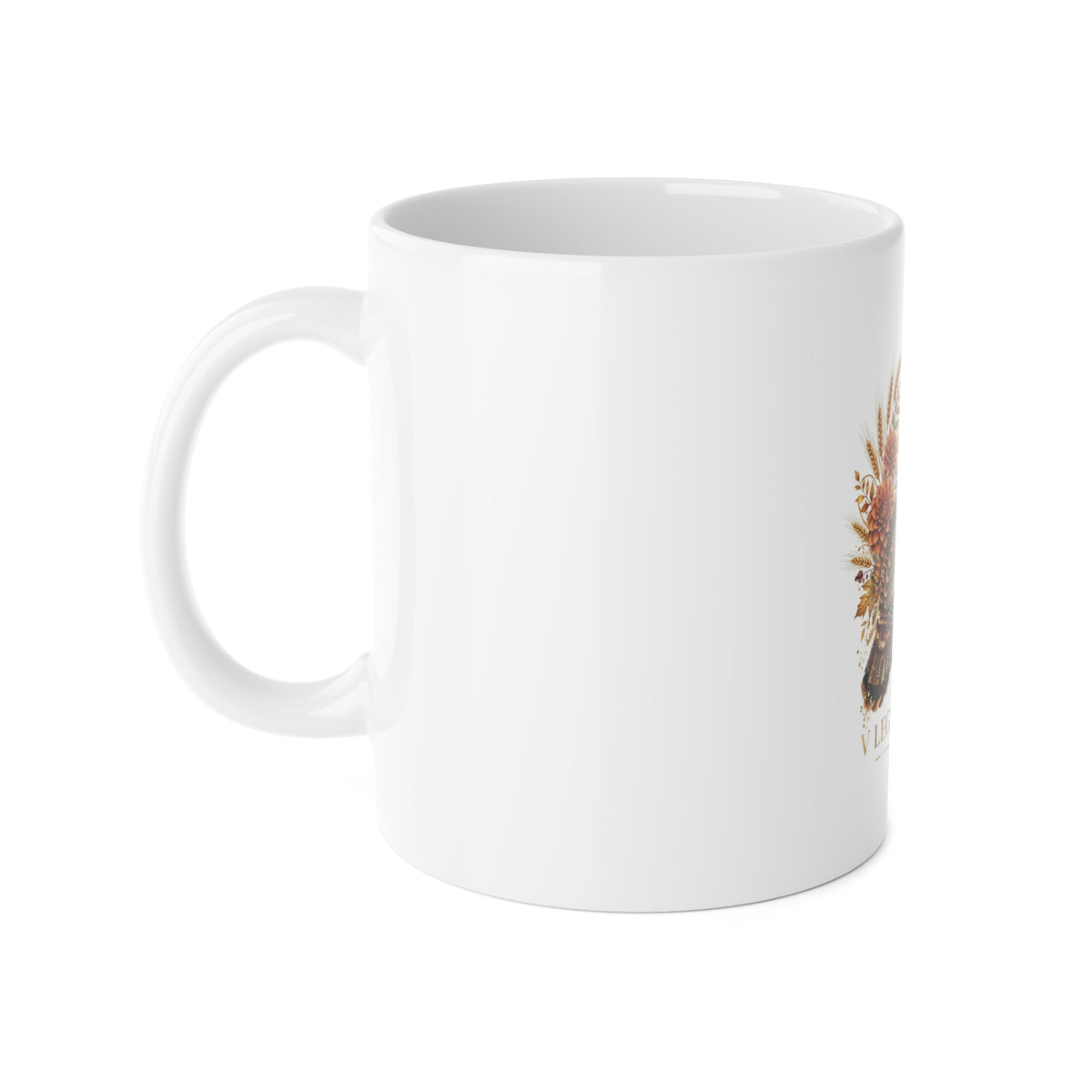 V Legend Beauty Thanksgiving Golden Turkey Mug