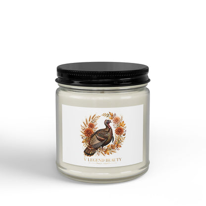 V Legend Beauty Thanksgiving Golden Turkey Candle
