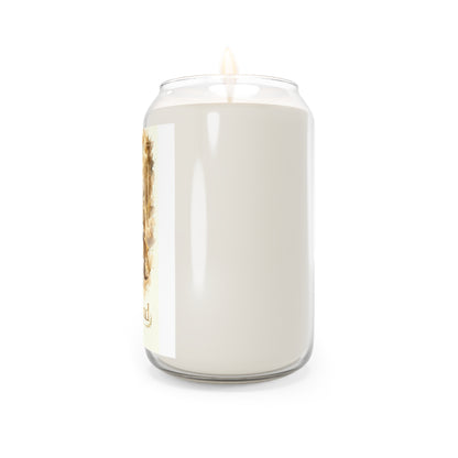 Golden Armor Jesus Christian Prayer Candle | Religious Scented Candle for Devotion & Gifts | V Legend Beauty