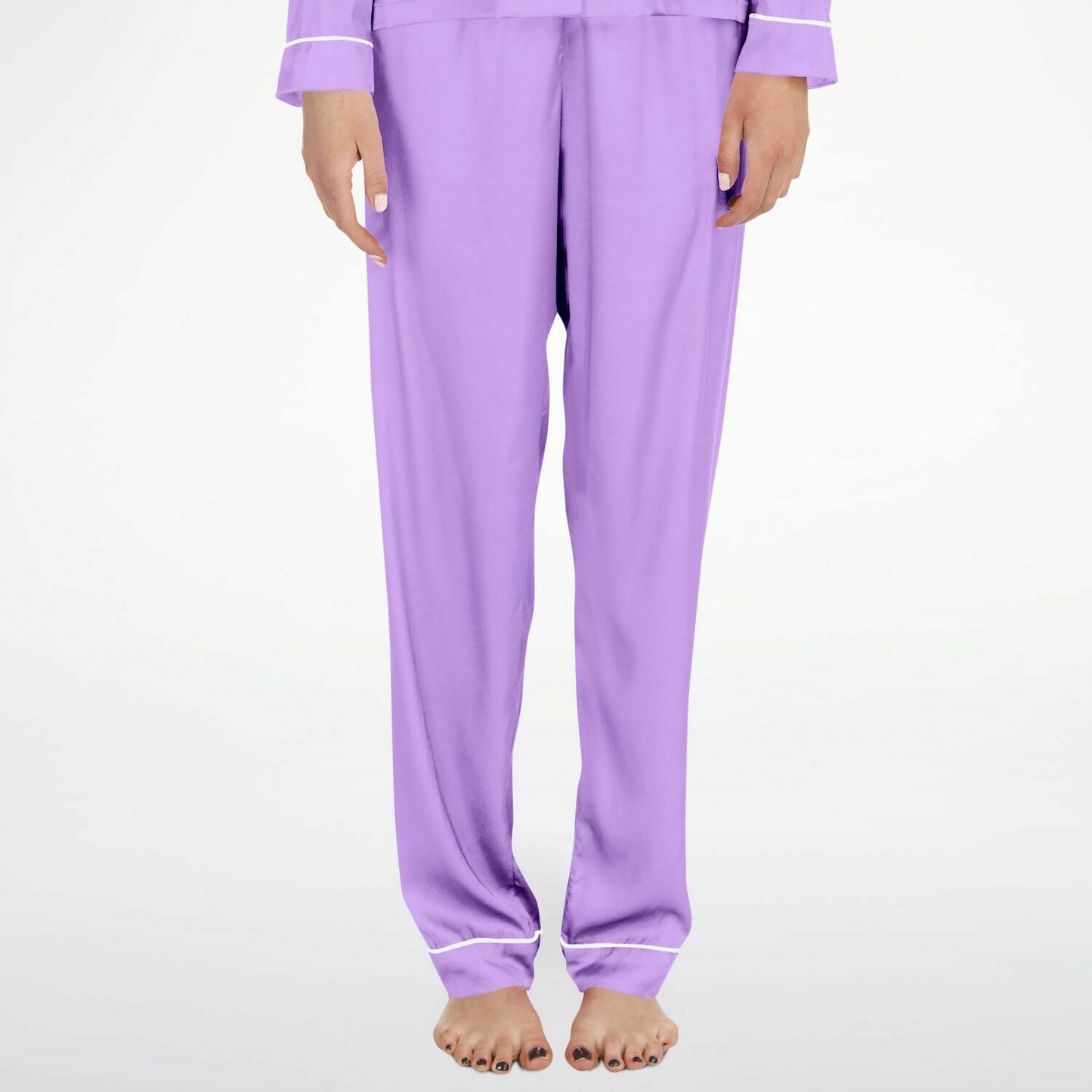 V Legend Women's Satin Pajamas - Luxury Purple (Mother Love 6 Colors)